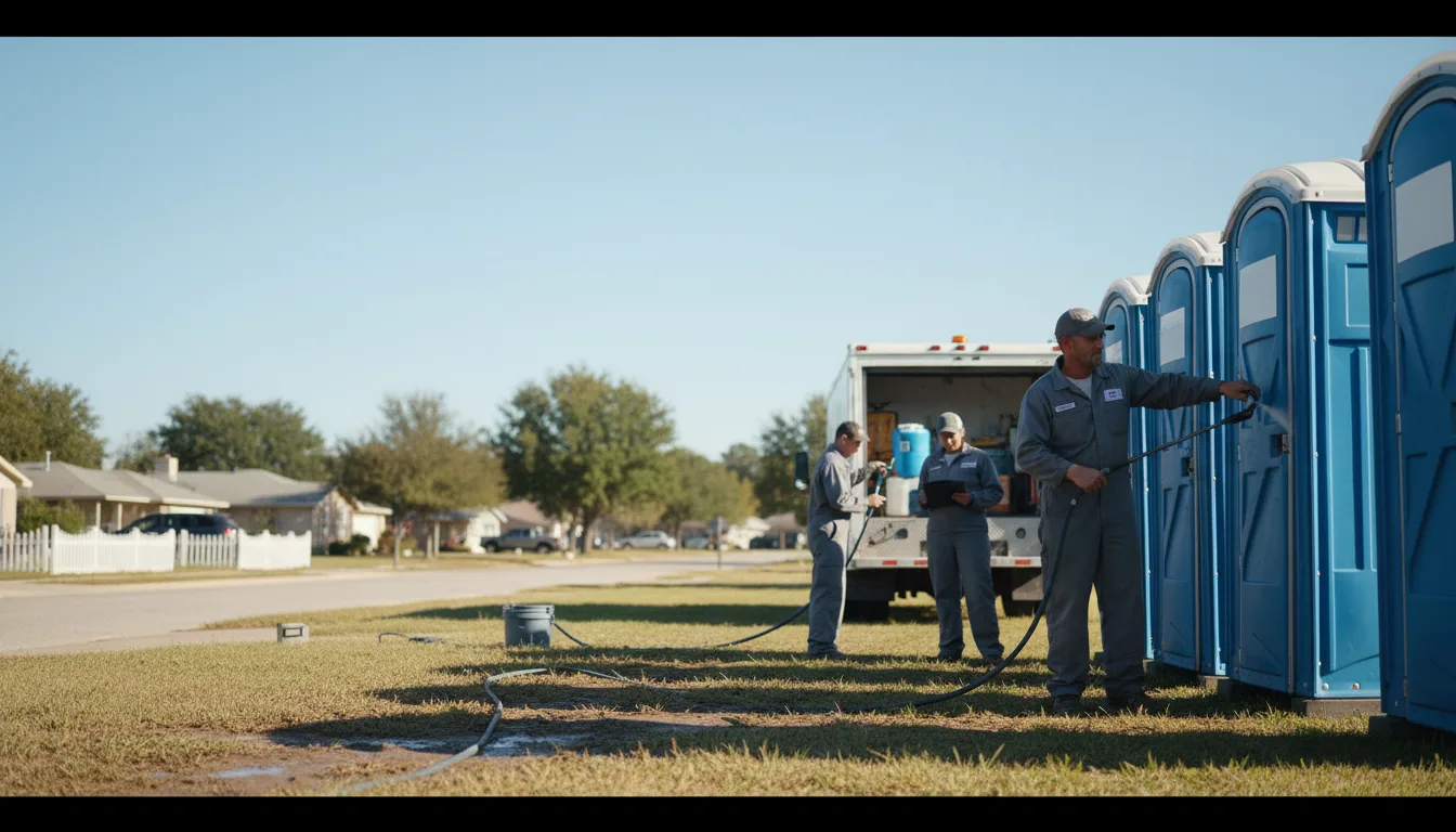 Long-Term Portable Toilet Rental in Wiley, GA near me